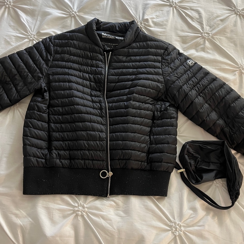 Michael Kors Black Puffer Jacket